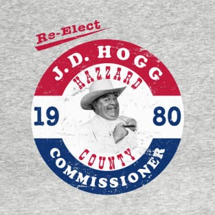 Distressed Re-Elect Boss Hogg T-Shirt